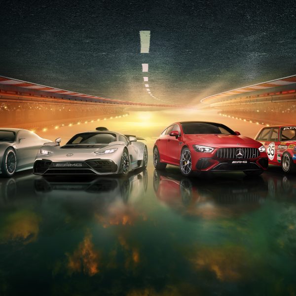 Exhibición especial: 55 años AMG Cambiando el juego