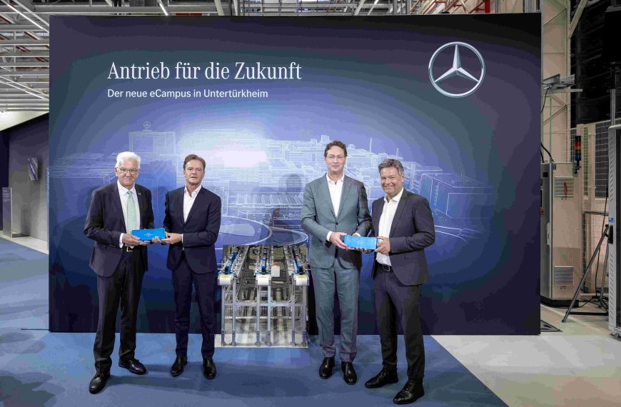 Tecnología de baterías del futuro: Mercedes-Benz eCampus