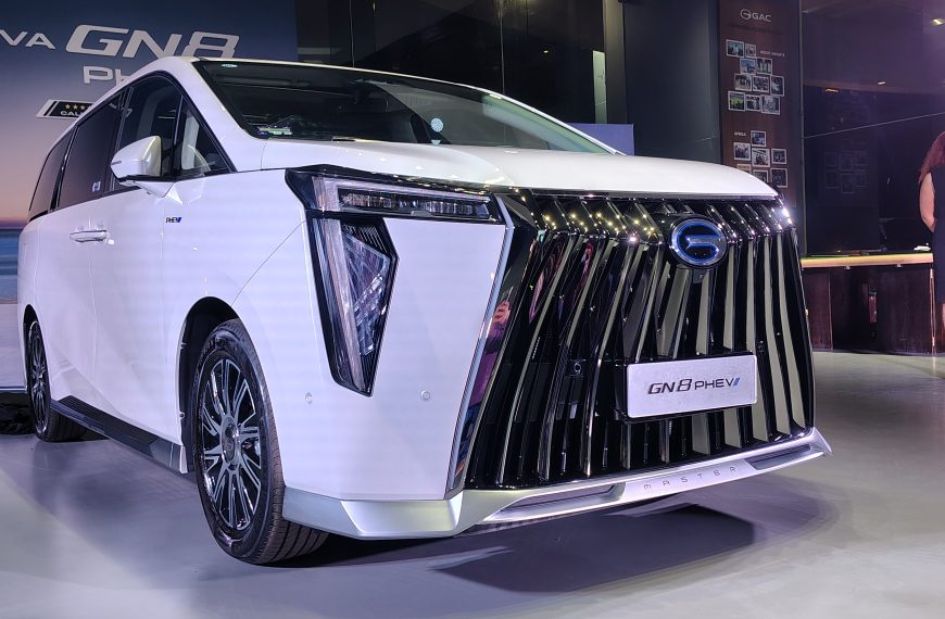 GAC GN8 PHEV, un lujoso león con todo y melena