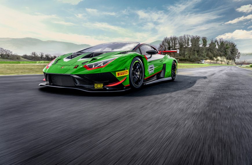 Huracán GT3 EVO2 salta a la pista