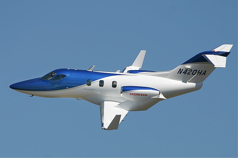 Honda alquilará su avión HondaJet a clientes corporativos