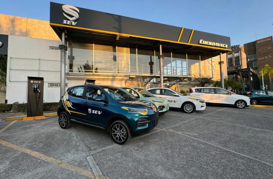Electromovilidad de SEV llega a Cuernavaca