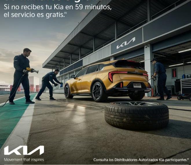 Kia México desafía al cronómetro: mantenimiento listo en 59 minutos o es gratis